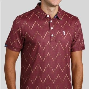 NWT William Murray Keep Em Coming Polo XL